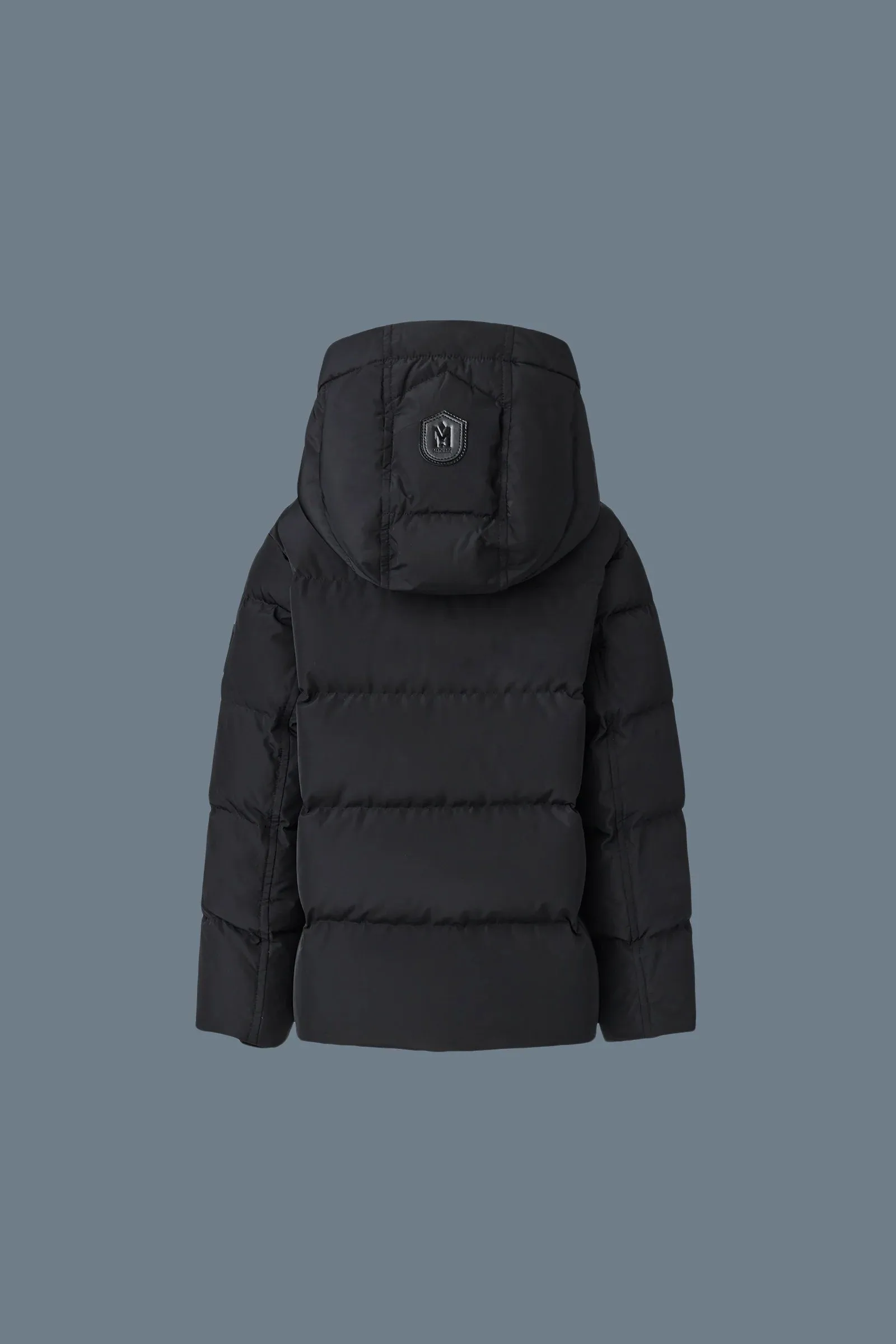 Hudson Nano down jacket with removable hood for kids (Black) - MP0020710001BLK