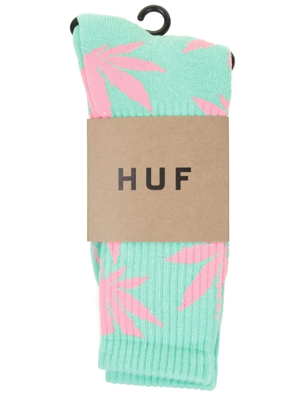 HUF Plantlife Sage/Pink Crew Socks