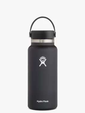 Hydro Flask 946ml (32oz) Wide Mouth with Flex Cap 2.0 - Black