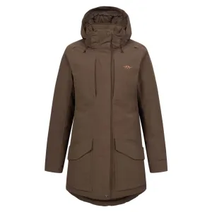 Janina Down Waterproof Jacket - Dark Brown by Blaser