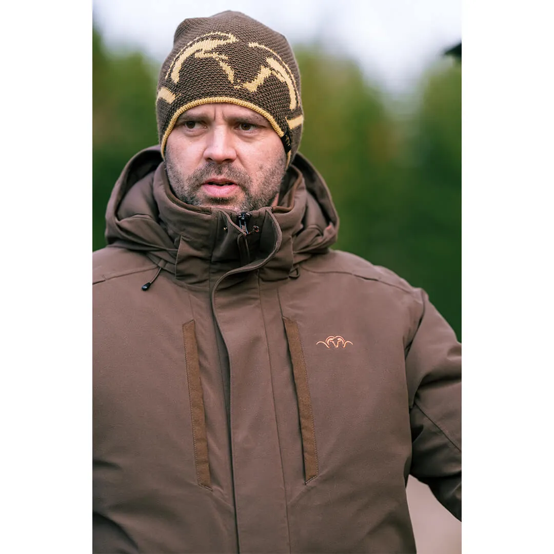 Janus Down Waterproof Jacket - Dark Brown by Blaser