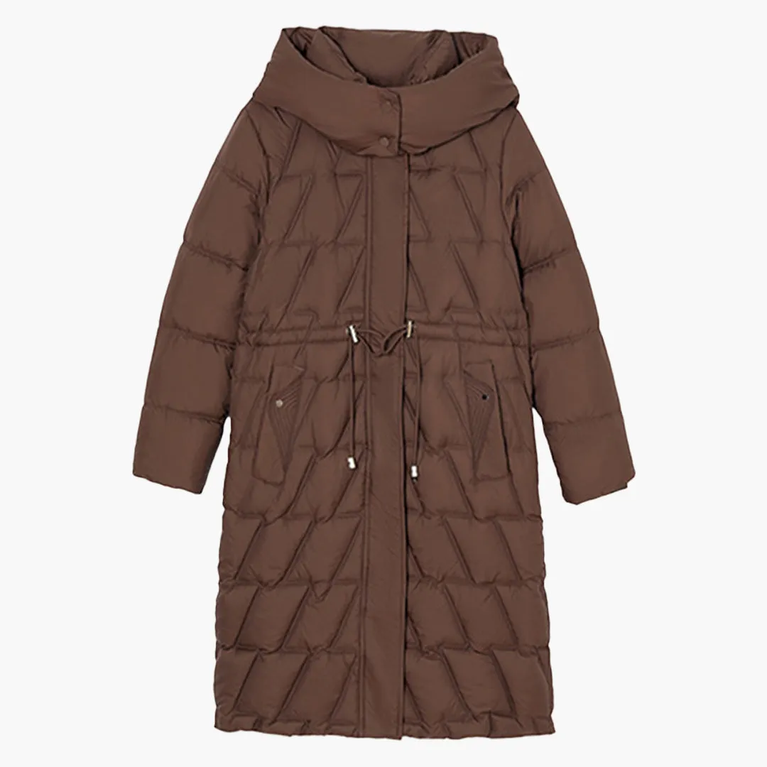 Julia - Long Quilted Jacket