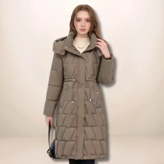 Julia - Long Quilted Jacket