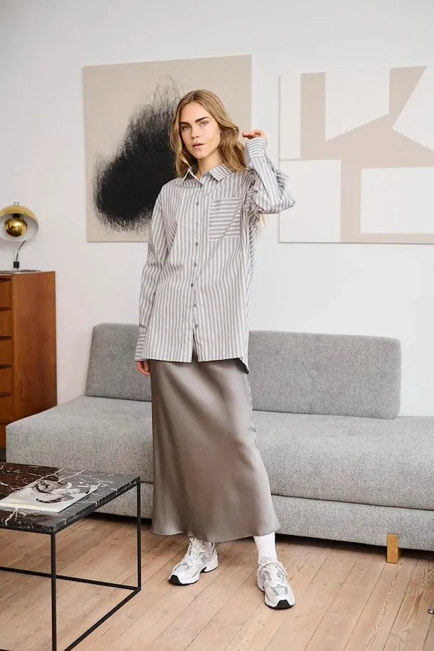 Kaffe - Lotte Skirt Steeple Gray