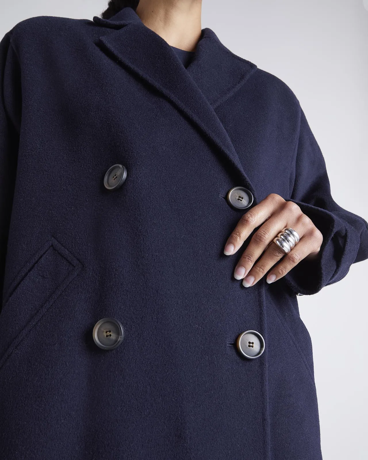 Kate Young x Splendid Wool-Cashmere Maxi Coat