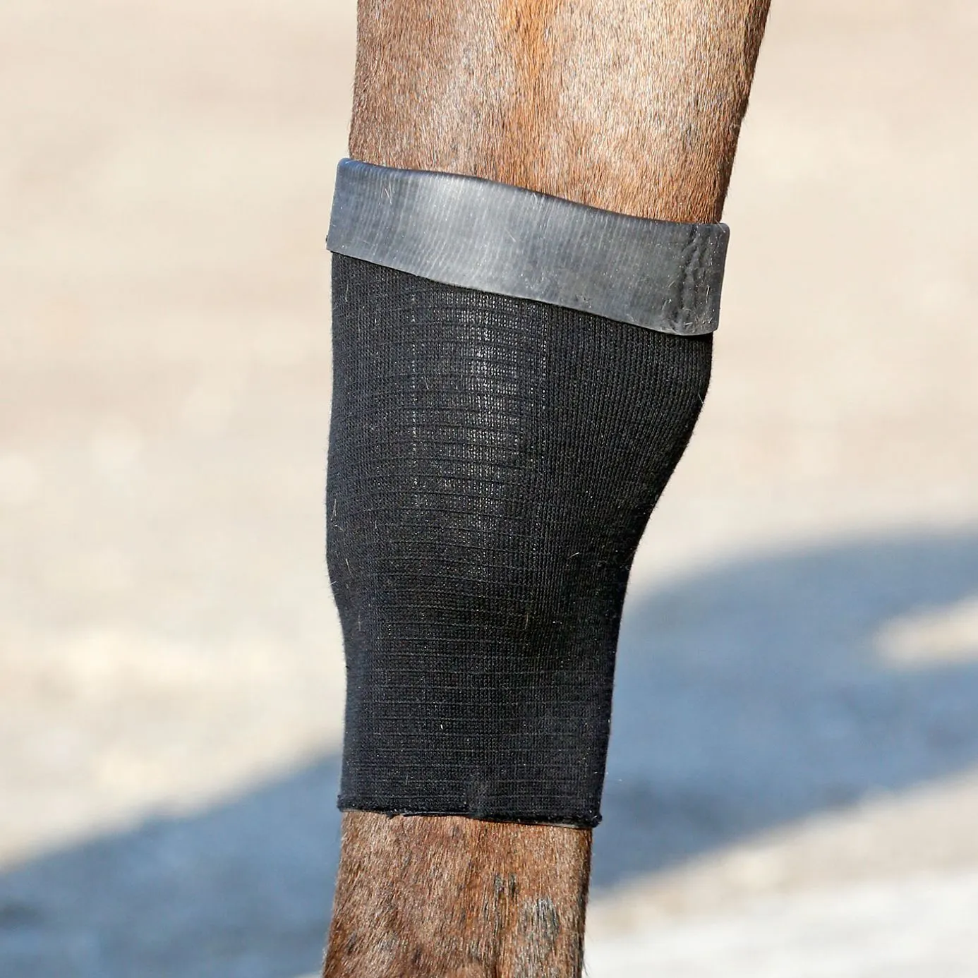 Kentucky Horsewear Tendon Grip Gel Sock - Black