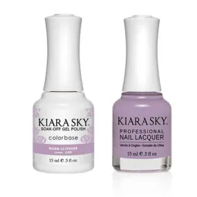 Kiara Sky Classic Gel & Polish Duo - #509 Warm Lavender