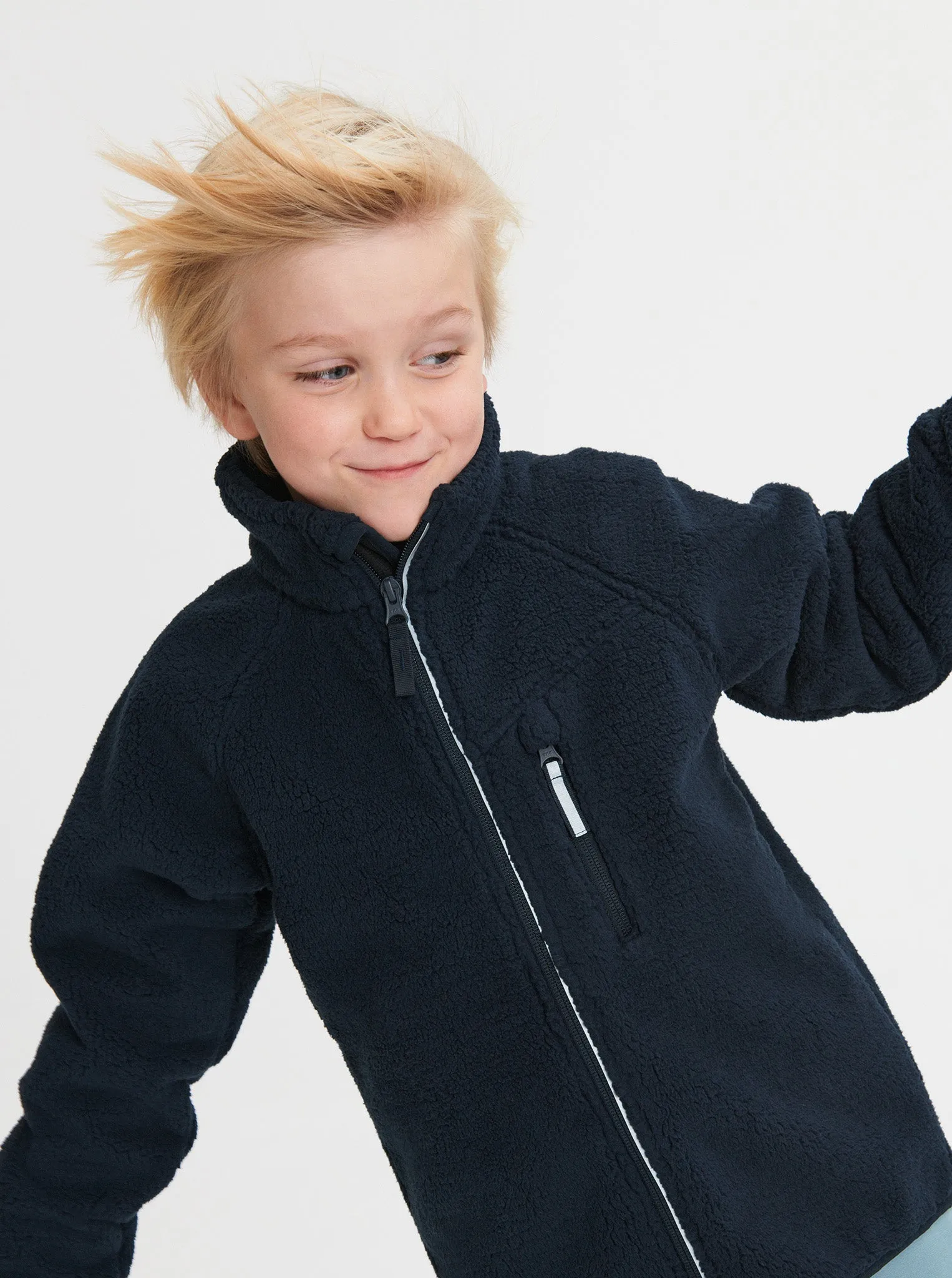 Kids Sherpa Fleece Jacket