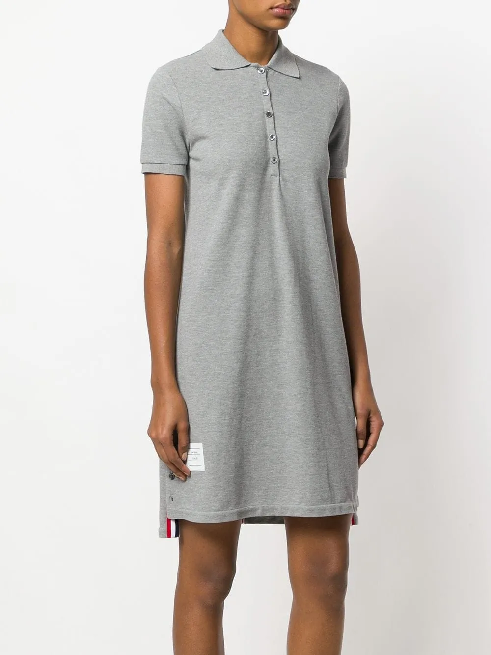 Knee-Length Polo Dress