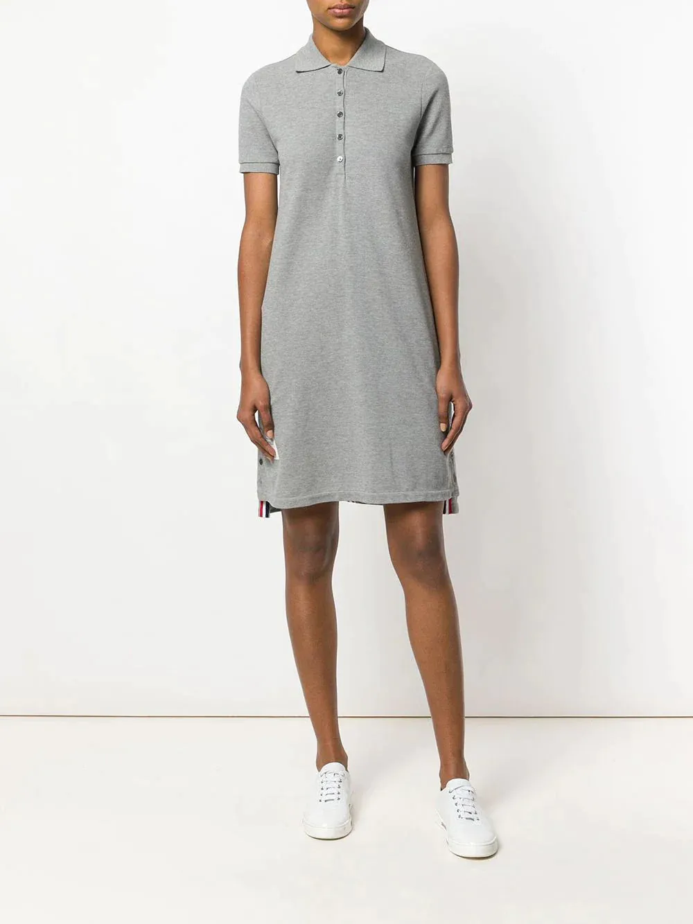 Knee-Length Polo Dress