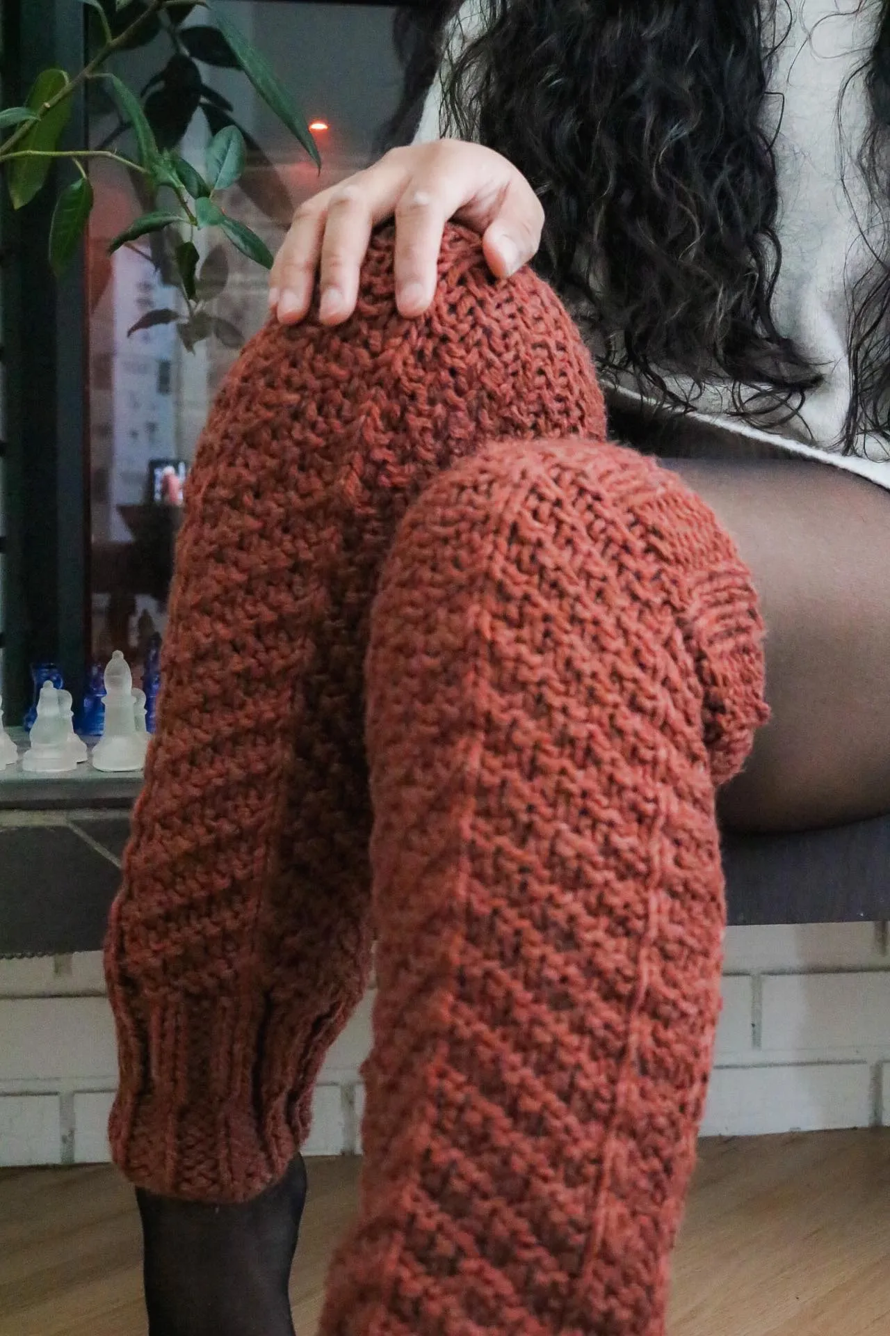 Knit Kit - Tree Line Leg Warmers