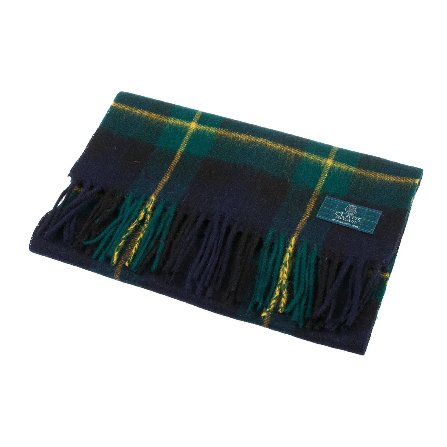 Lambswool Scottish Tartan Clan Scarf  Gordon Clan