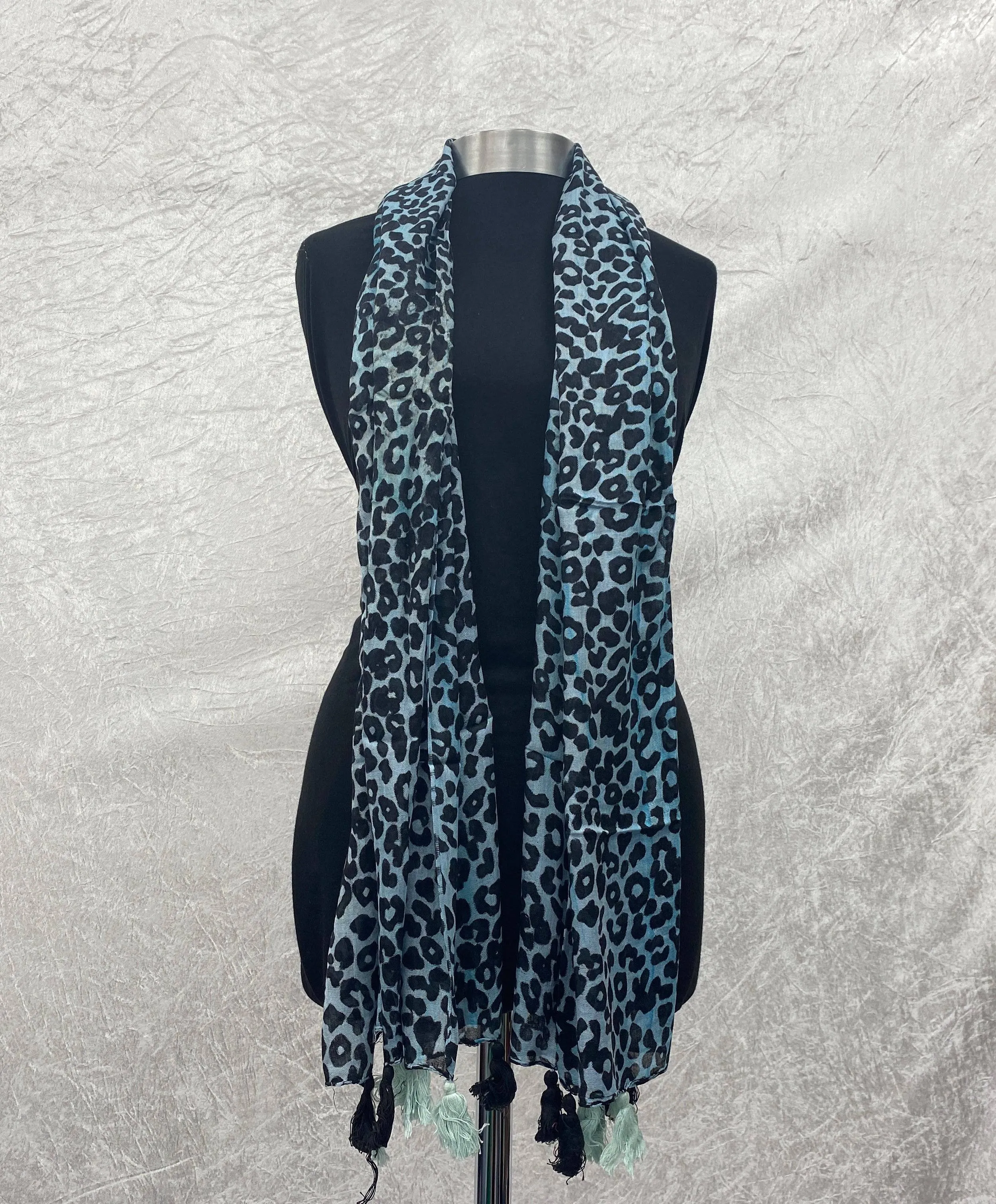 Leopard Animal Print  - Poly Viscose Blend Scarf (DEFECT)