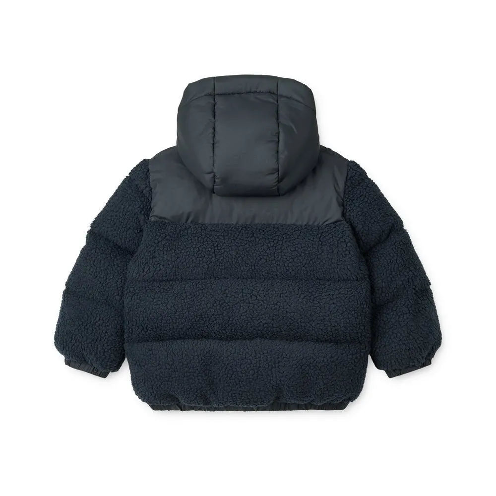 Liewood: Niko Pile Jacket - Classic Navy