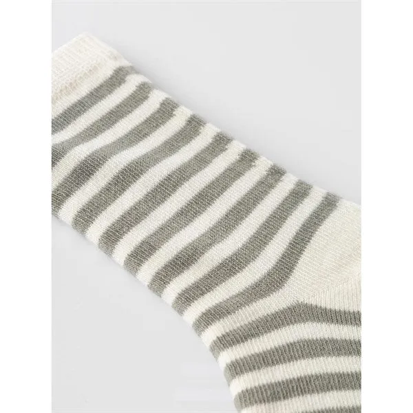 Lil'Atelier Dried Sage Elove Stripe Socks