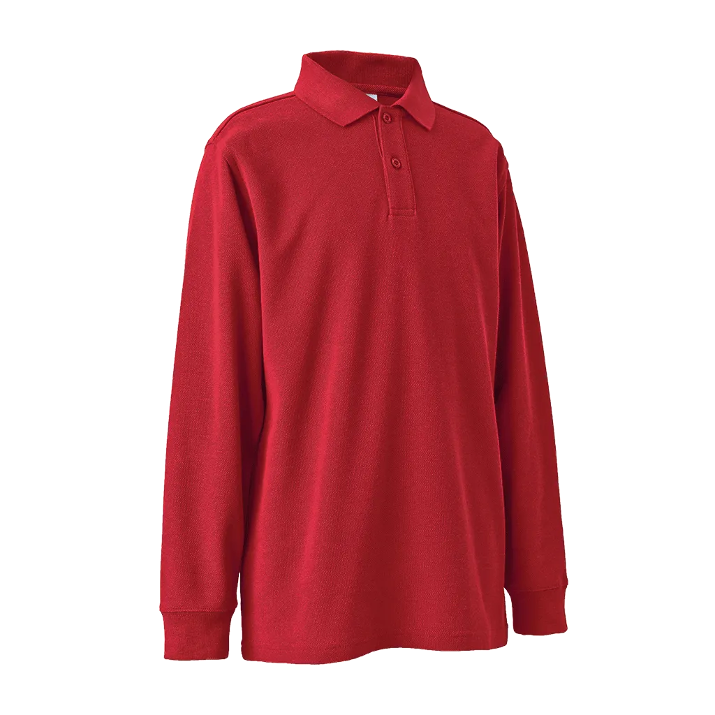 Long Sleeve Polo Shirt - ROCKLEY