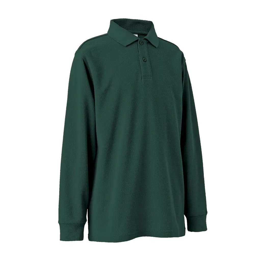 Long Sleeve Polo Shirt - ROCKLEY