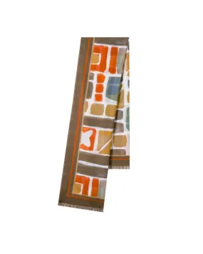 Luisa Cerano Ethnic Print Scarf