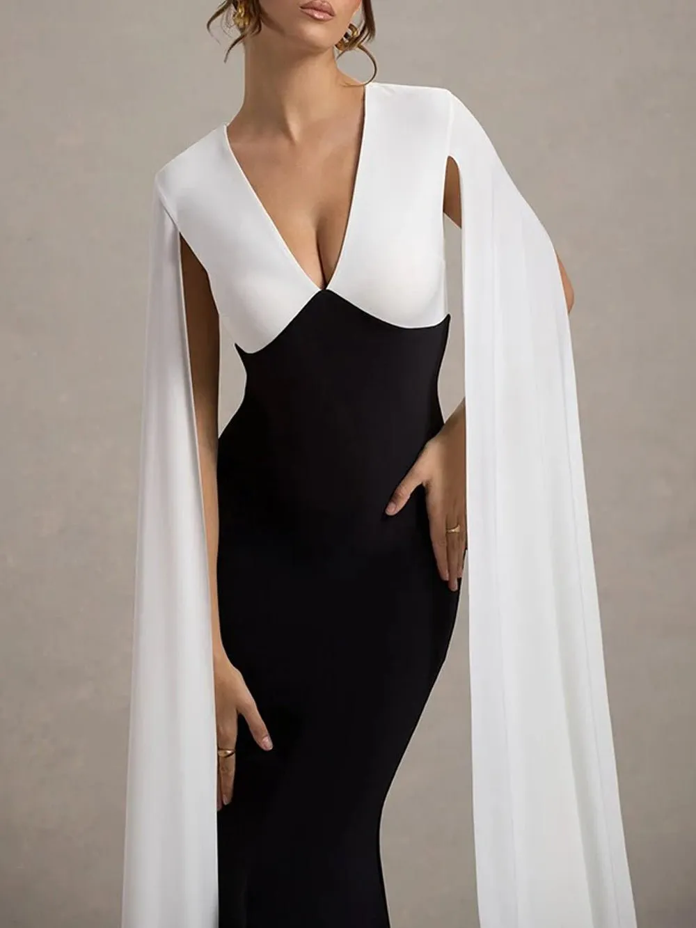 Madison Backless Bodycon Maxi Dress