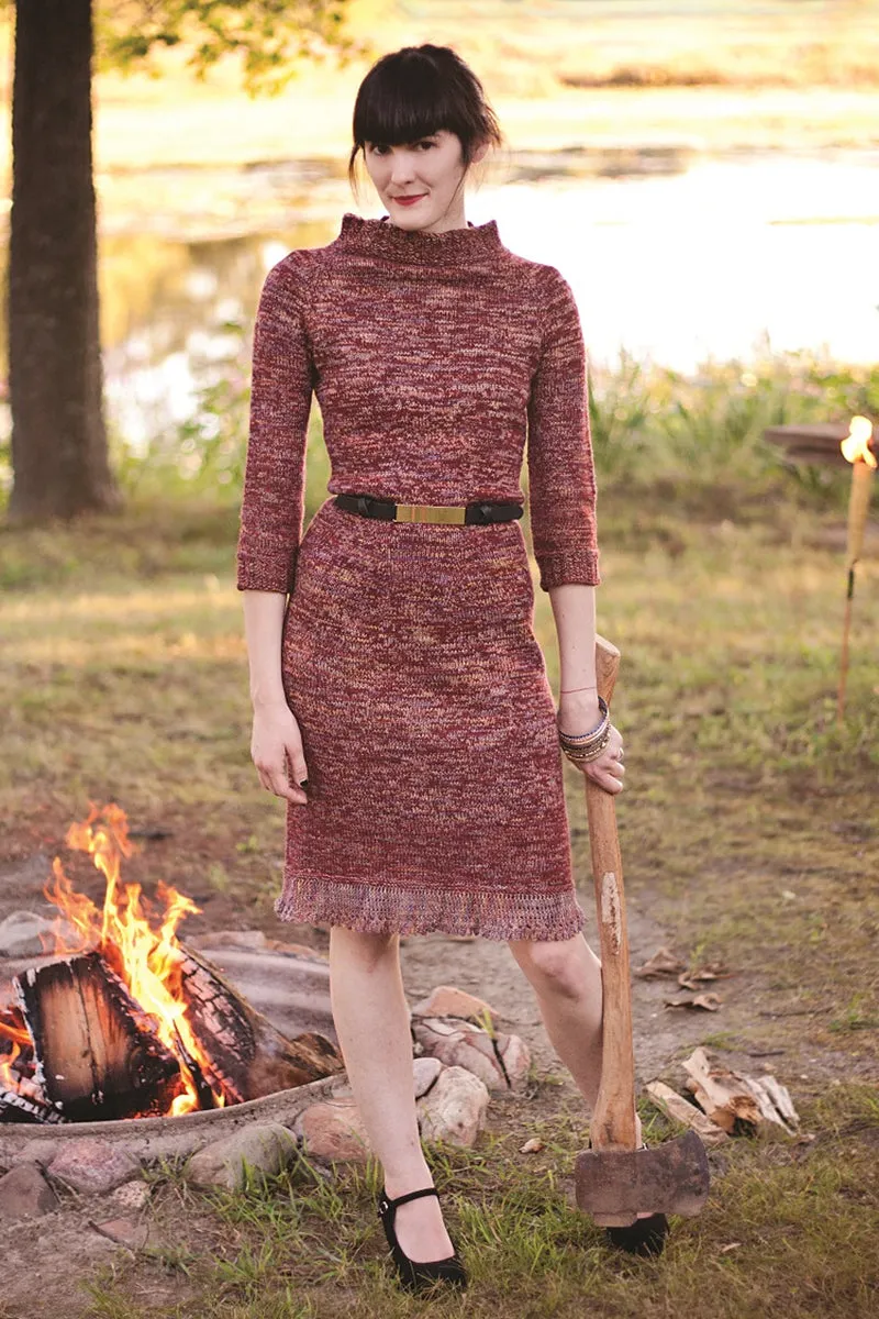 Malabrigo Book 12: Elements Patterns - Quemar Dress - PDF Download