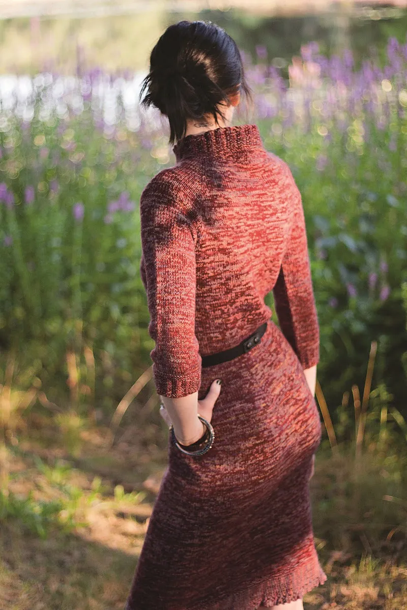 Malabrigo Book 12: Elements Patterns - Quemar Dress - PDF Download