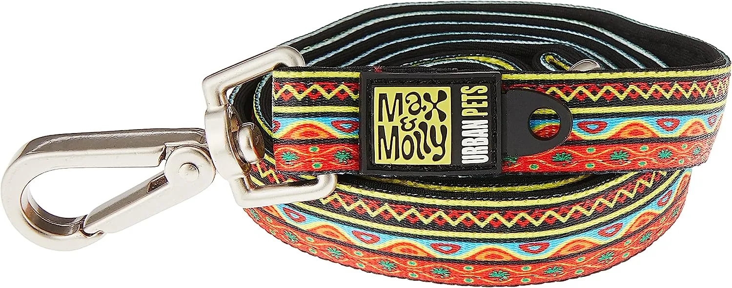 Max & Molly Ethnic Vibes Short Leash for Dog, Medium