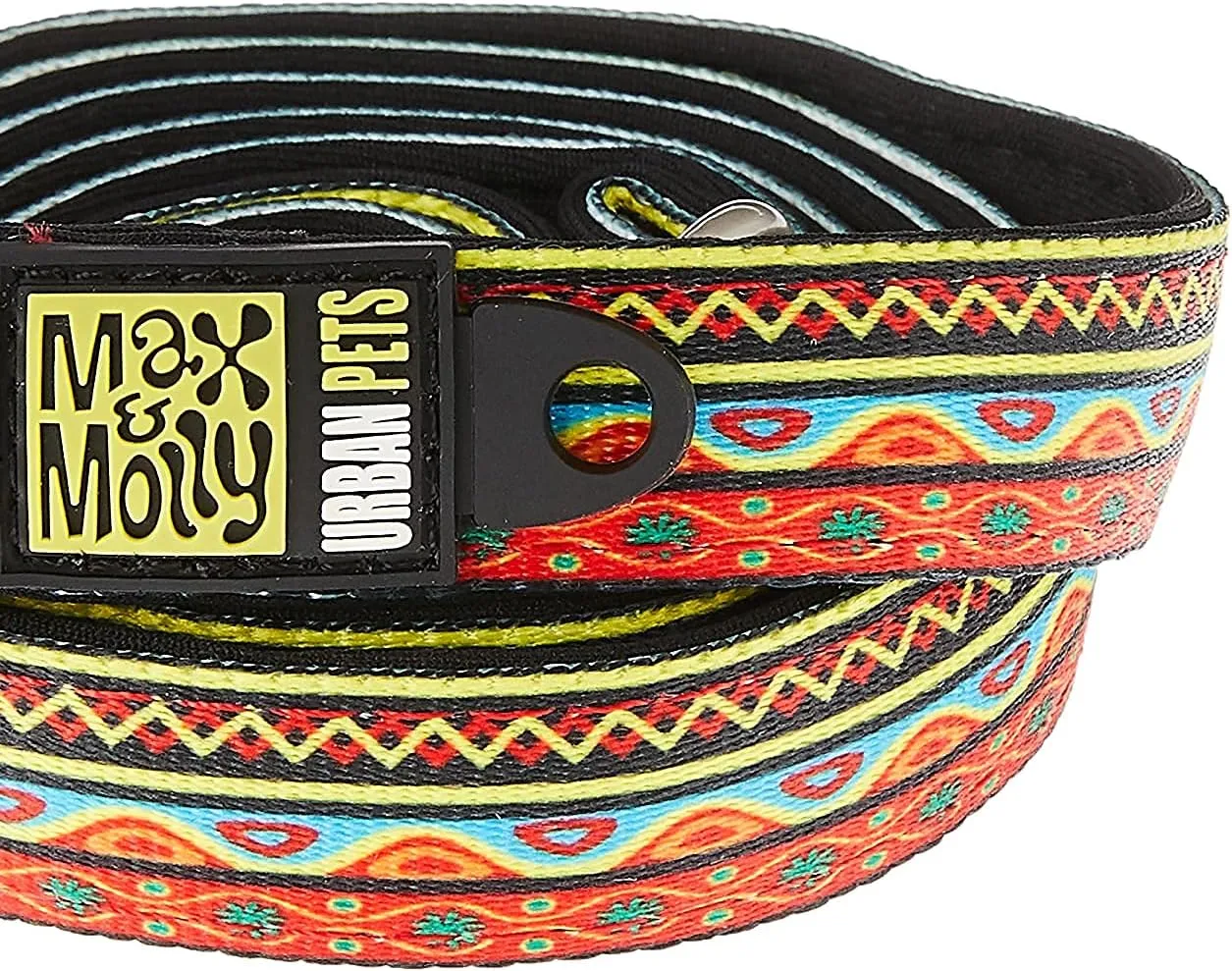 Max & Molly Ethnic Vibes Short Leash for Dog, Medium