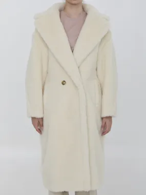 Max Mara Teddy Bear Icon Coat in White