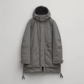 Men’s Grey Parka Jacket