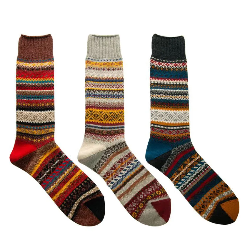 Men's Retro Warm Ethnic Style Socks