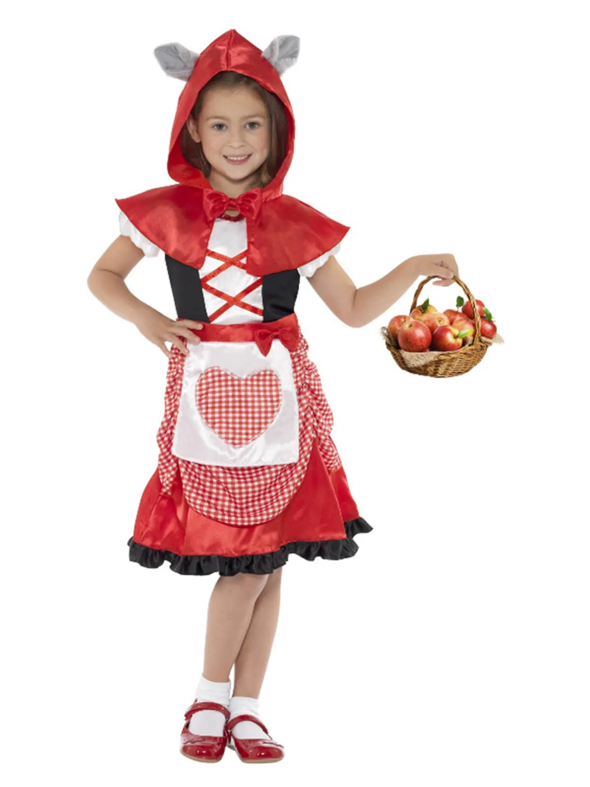 Miss Hood Costume, Red