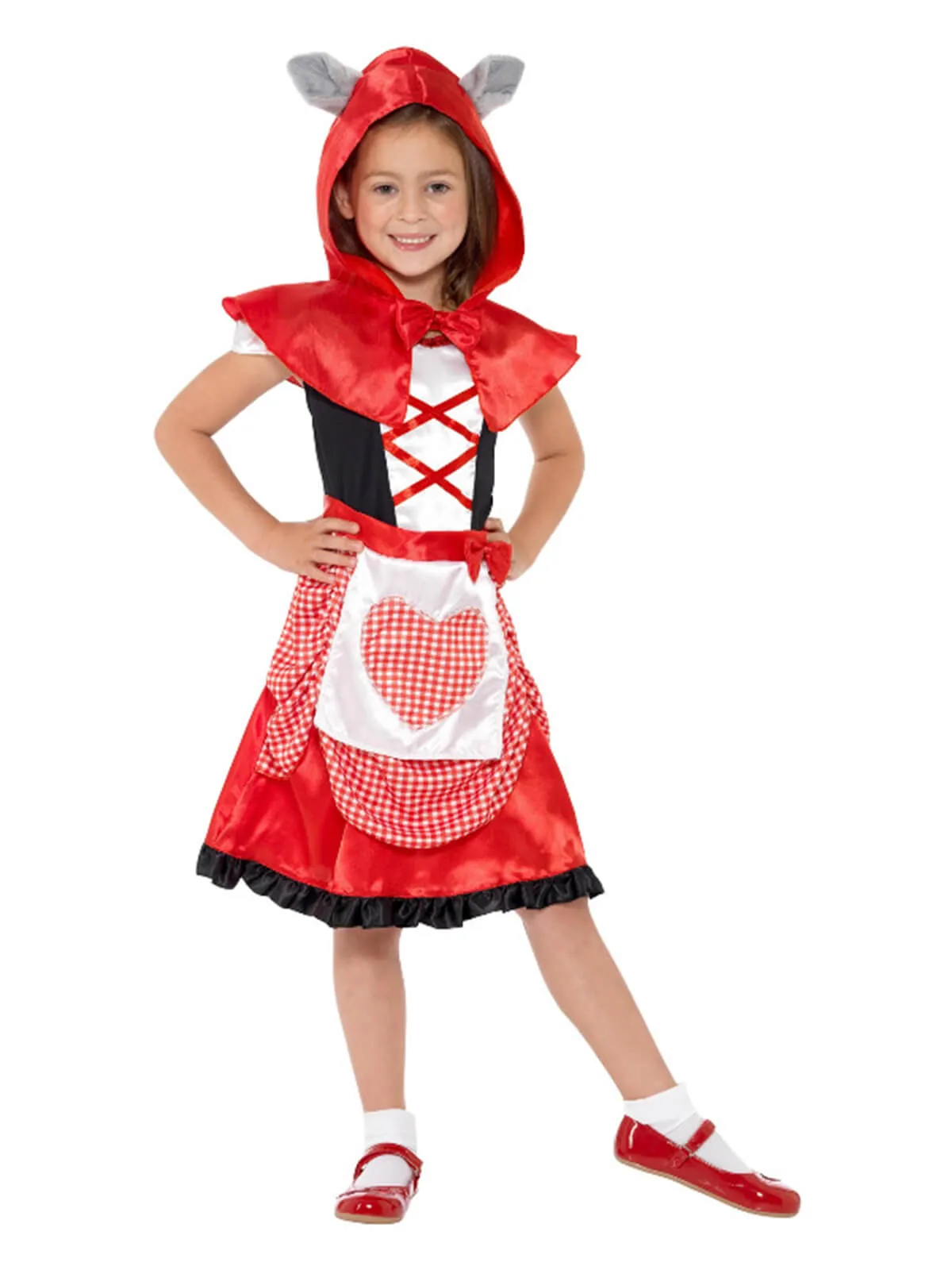 Miss Hood Costume, Red