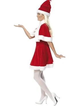 Miss Santa Costume with Cape