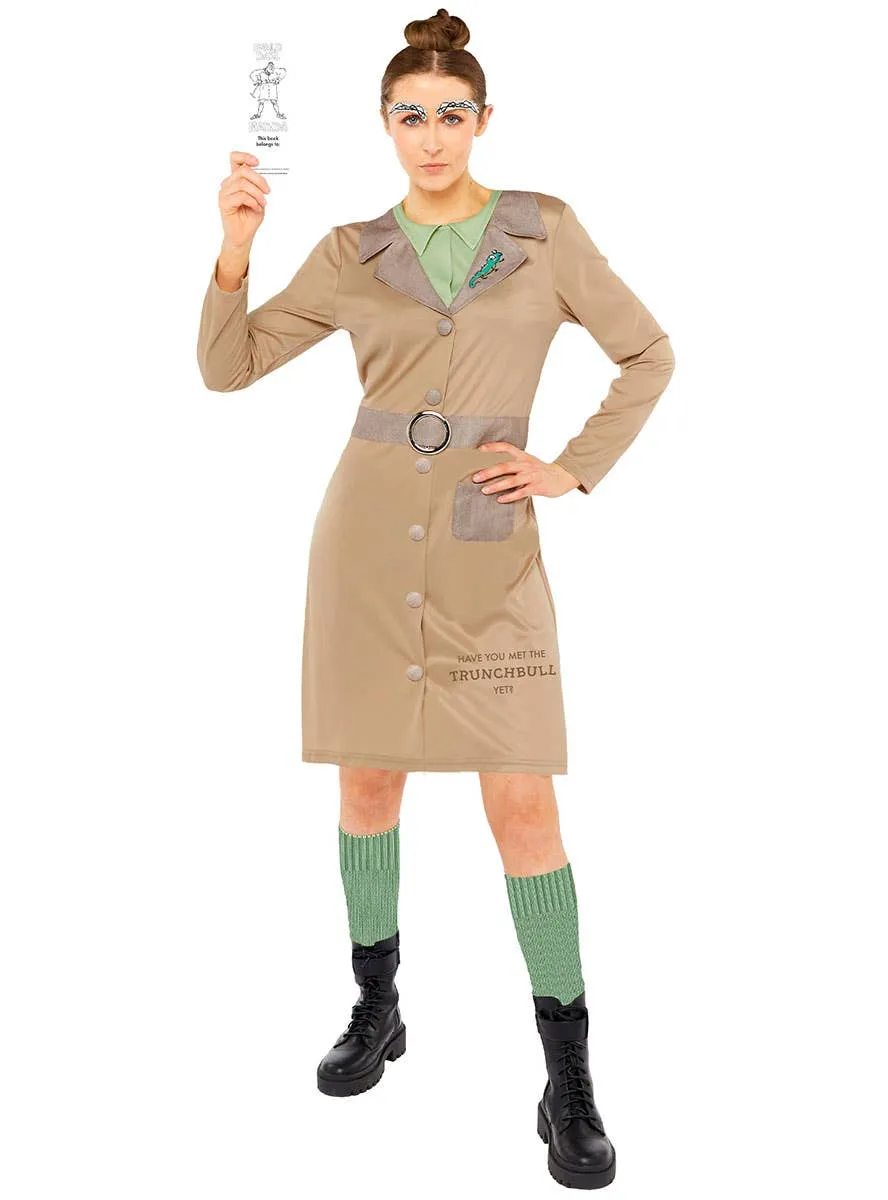 Miss Trunchbull Womens Plus Size Roald Dahl Book Week Costume