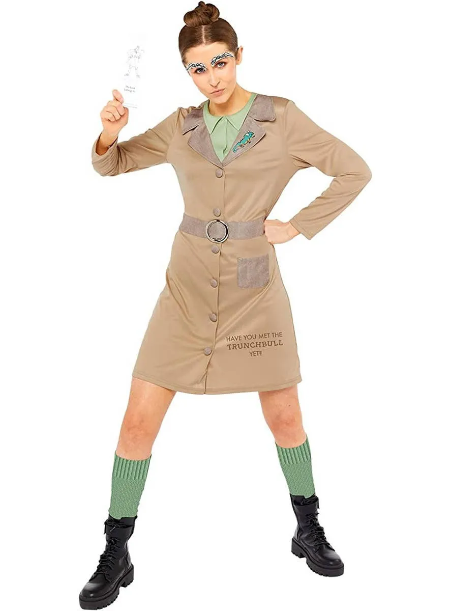 Miss Trunchbull Womens Plus Size Roald Dahl Book Week Costume