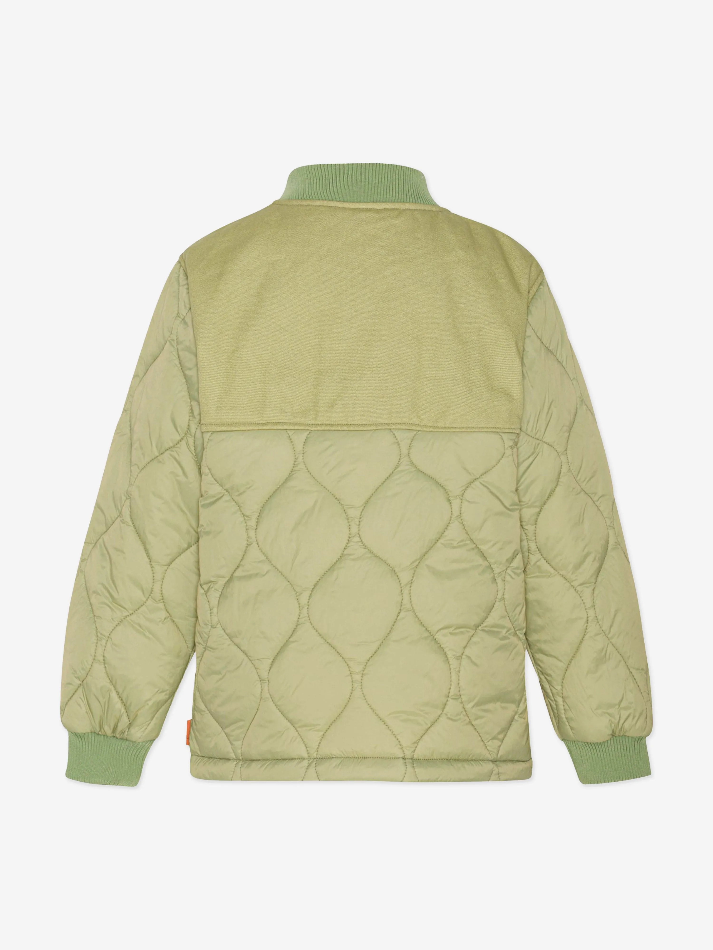 Molo Boys Quilted Jacket in Green