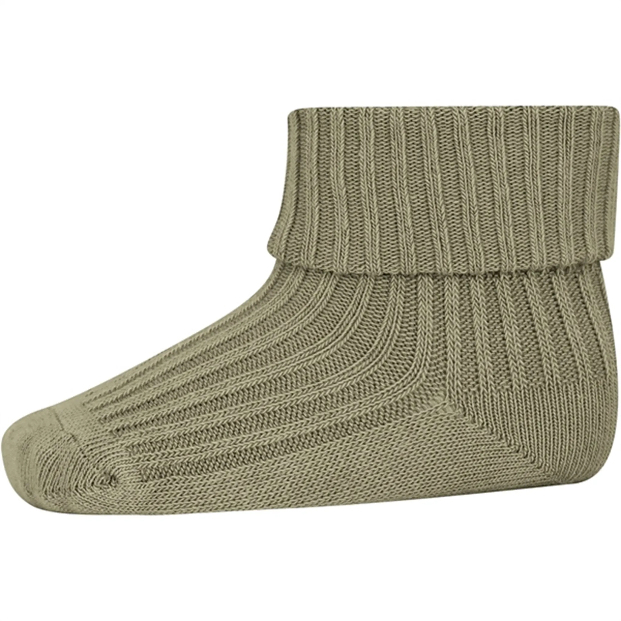 MP 533 Cotton Rib Baby Socks Silver Sage