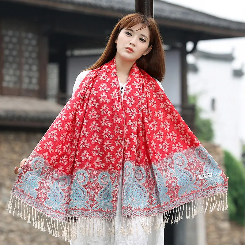 Nepal Ethnic style shawl scarf