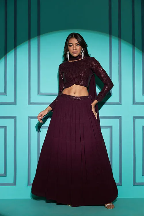 New Party Wear Bollywood Style Different Color Georgette Lehenga Choli Collection