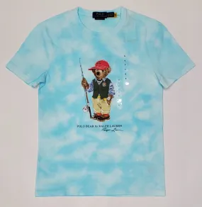 Nwt Polo Ralph Lauren  Fishing Bear Custom Slim Fit Tee