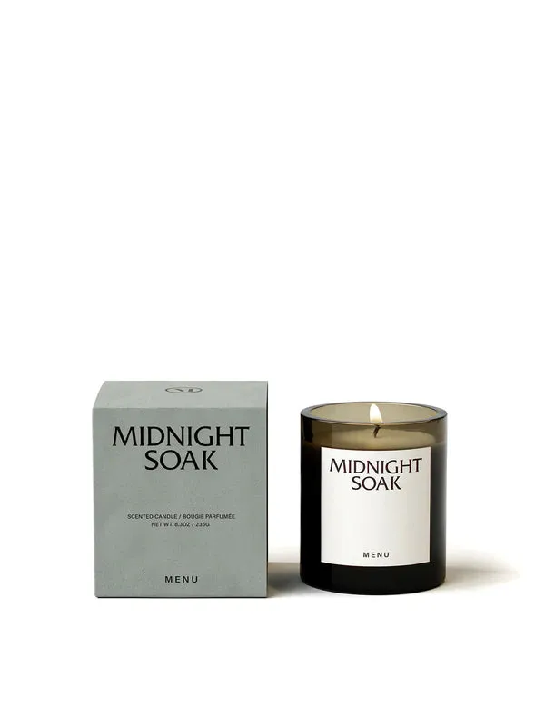 Olfacte Scented Candle, Midnight Soak