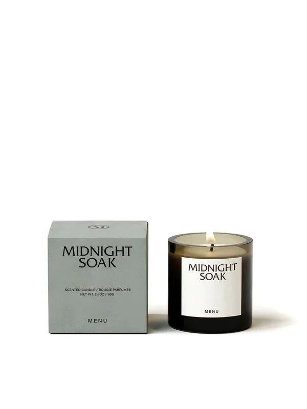 Olfacte Scented Candle, Midnight Soak