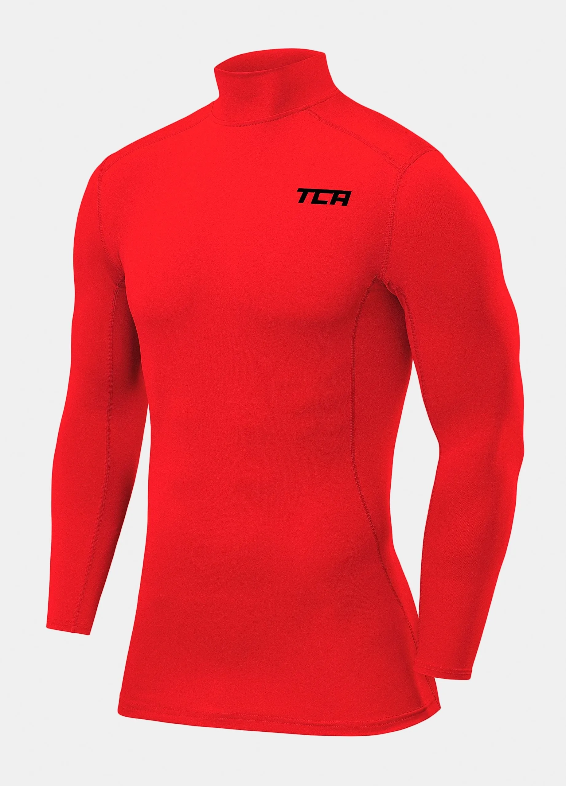 Pro Performance Compression Base Layer Long Sleeve Mock Neck For Boys