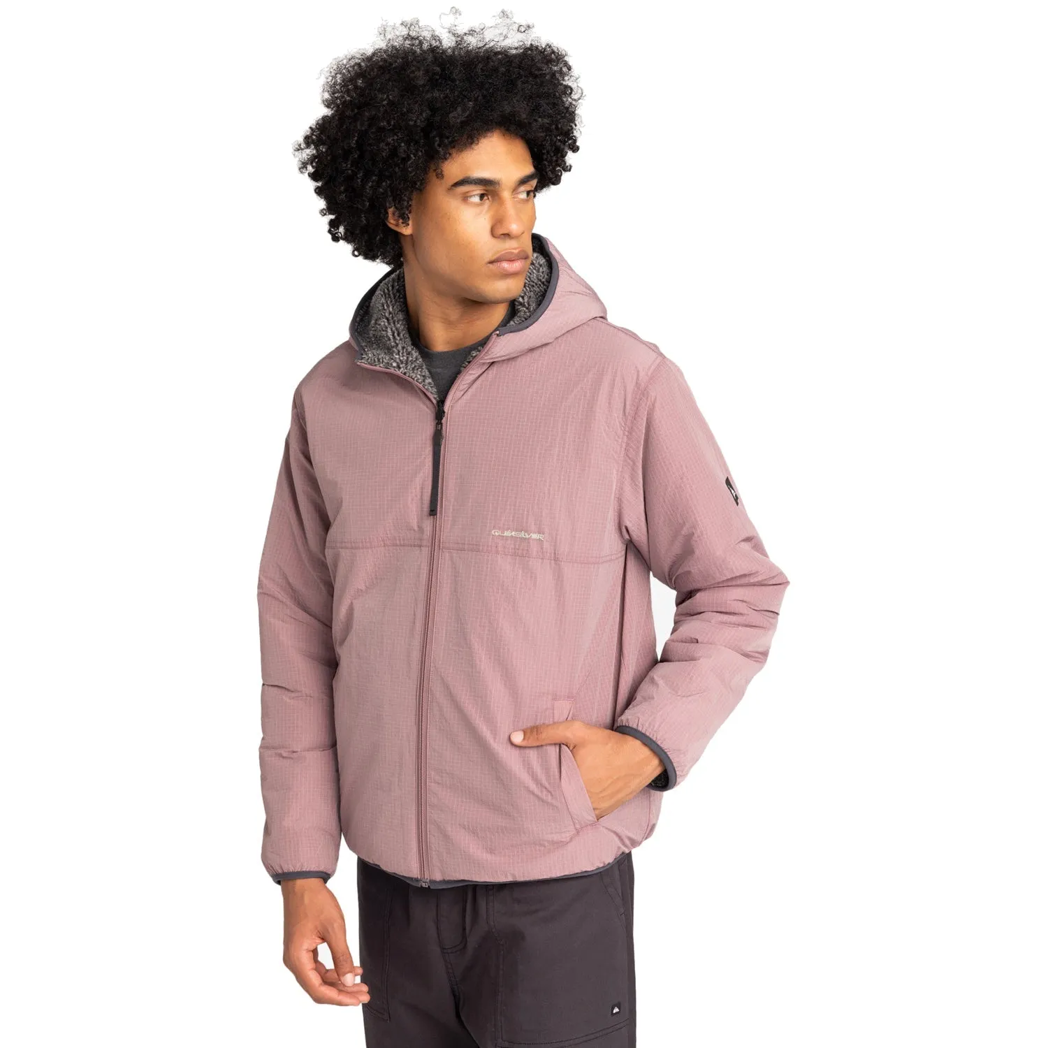 Quiksilver A Frame Reversible Hooded Jacket