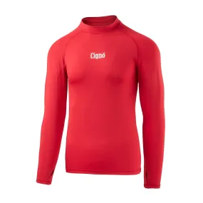 RED CIGNO BASELAYER LONG SLEEVE TOP