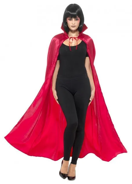 Red Satin Devil Cape