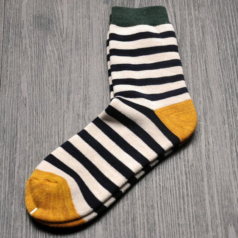 Retro Socks Men's Ethnic Style Socks Thick Socks