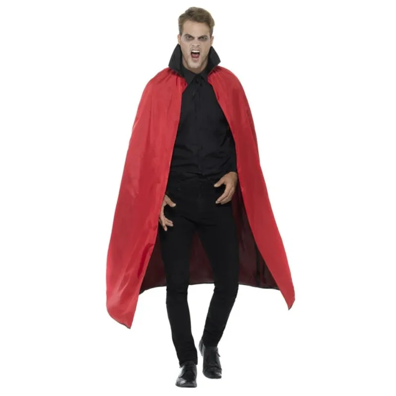 Reversible Vampire Cape, Black & Red