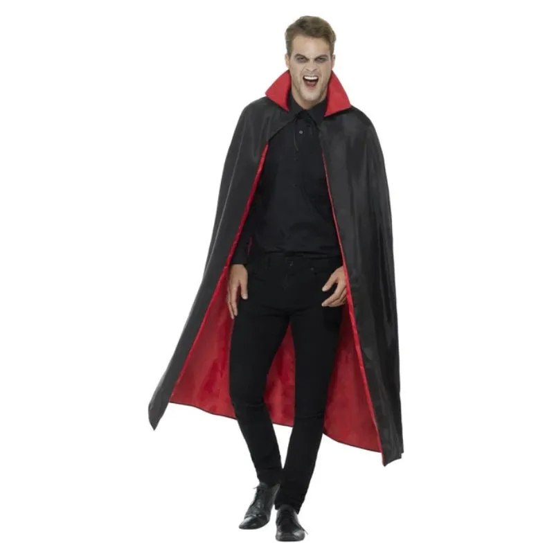 Reversible Vampire Cape, Black & Red