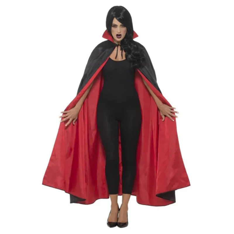 Reversible Vampire Cape, Black & Red